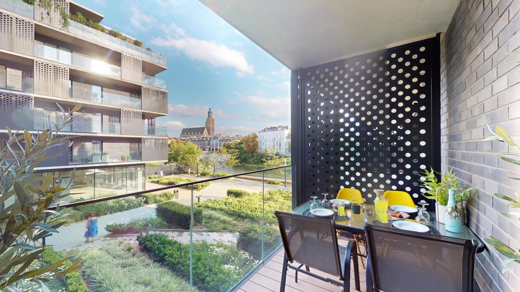Apartament Z Tarasem I Widokiem Na Rzeke Wroapart-Pl - Apartment With Terrace And River View Wroapart Wroclaw Bagian luar foto